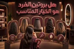 صالون لعمل بروتين الشعر 