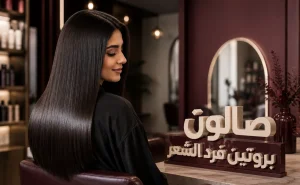 صالون لعمل بروتين الشعر